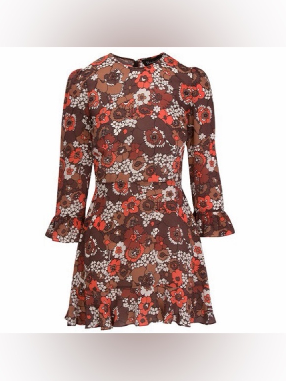 Realisation Par Mary Jane Mini Dress in Shrooms, size Small